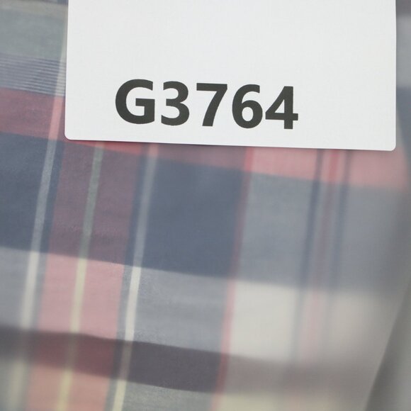 GANT Rugger Shirt Mens Large Red/Blue Plaid E-Z Fit Cotton Long Sleeve Button - Picture 16 of 16